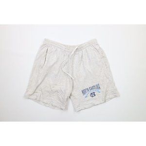 Vintage 90s Mens M Distressed Above Knee University of North Carolina Shorts USA